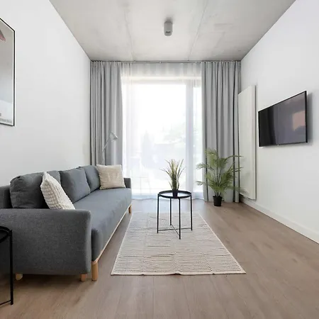 Piekarnia Modern With A Balcony And A Workspace By Renters *